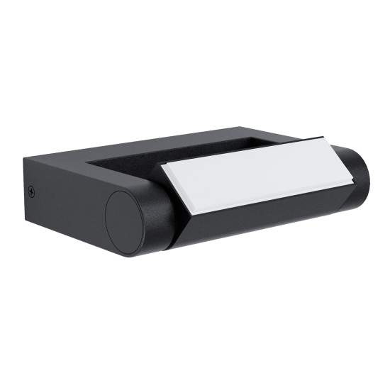 Applique Esterno Contemporanea Brianza Alluminio Nero Led 98707