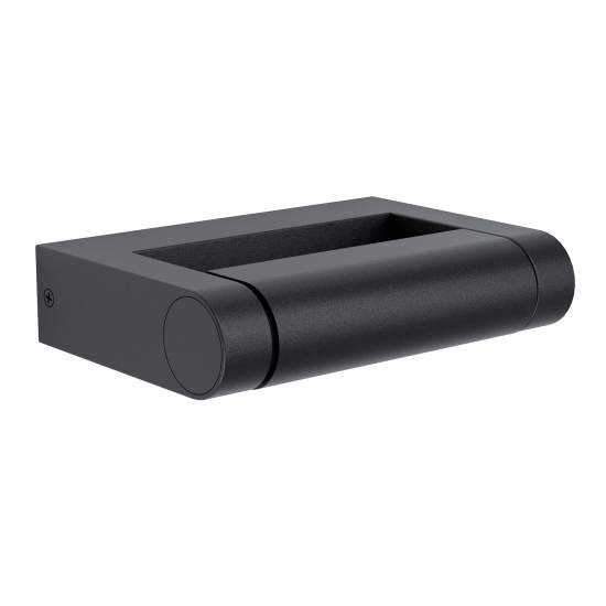 Applique Esterno Contemporanea Brianza Alluminio Nero Led 98707