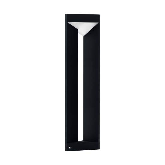 Paletto Esterno Moderno Nembro Alluminio Nero Led 98751