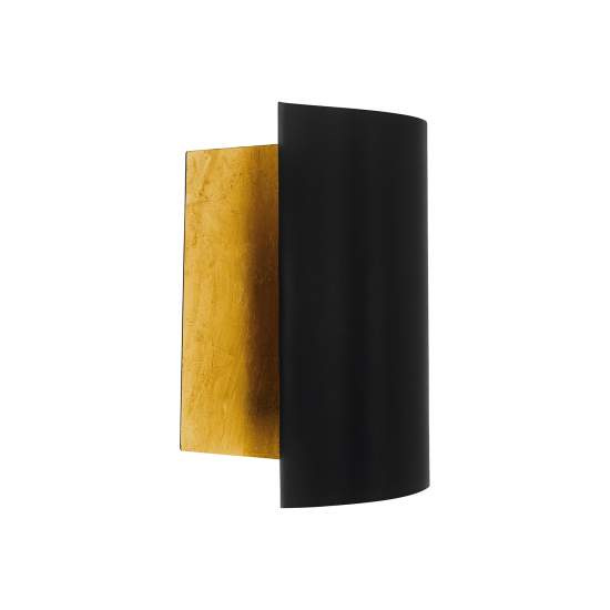 Applique Moderna Falicetto Acciaio Nero 1 Luce E27 98759