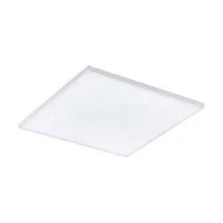 Plafoniera Moderna Turcona Acciaio Bianco Luce Led Integrato 20W