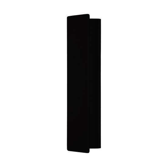 Applique Moderna Zubialde Alluminio Nero Luce Led Integrato 12W 99087
