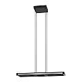 Sospensione Contemporanea Salvilanas-Z Alluminio Nero 1 Luce Led 21W 2700Lm 99678