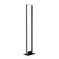 Piantana Contemporanea Salvilanas-Z Alluminio Nero Luce Led Integrato 33W 99683