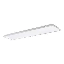 Plafoniera Contemporanea Urtebieta Acciaio Bianco Luce Led Integrato 32W