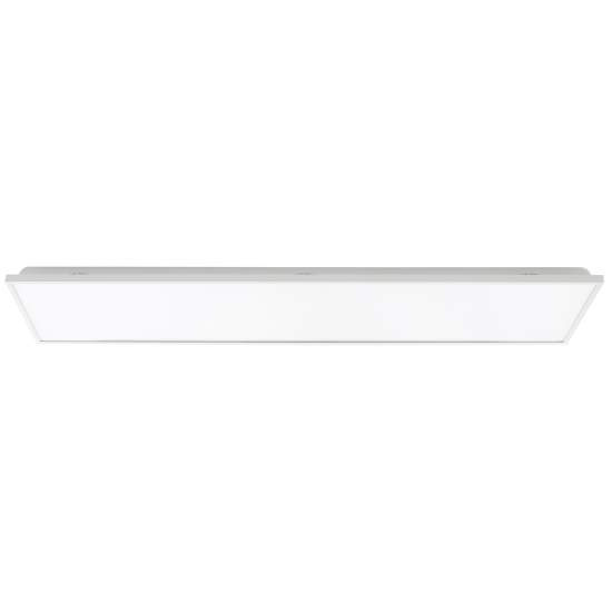 Plafoniera Contemporanea Urtebieta Acciaio Bianco Luce Led Integrato 32W 99729
