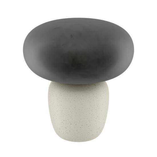 Lampada Da Tavolo Contemporanea Cahuama Ceramica Bianco 1 Luce E27 99825