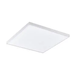 Plafoniera Moderna Turcona-Cct Alluminio Bianco Luce Led Integrato 10,8W