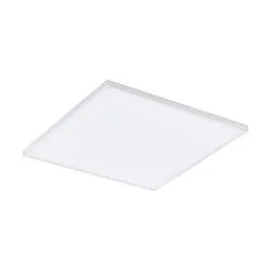 Plafoniera Moderna Turcona-Cct Alluminio Bianco Luce Led Integrato 21,6W