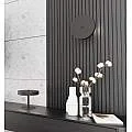 Applique Minimal Poseidone Acciaio Nero 2 Luci G9 Ip20 LA0003-EB-AP2-NR