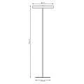 Piantana Minimal Poseidone Acciaio Arancione 3 Luci G9 Ip20 LA0003-EB-PT3-AR