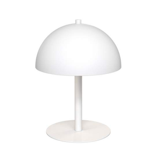 Lampada Da Tavolo Moderna Demetra Acciaio Bianco 2 Luci G9 Ip20 LA0004-EB-LT2-BI