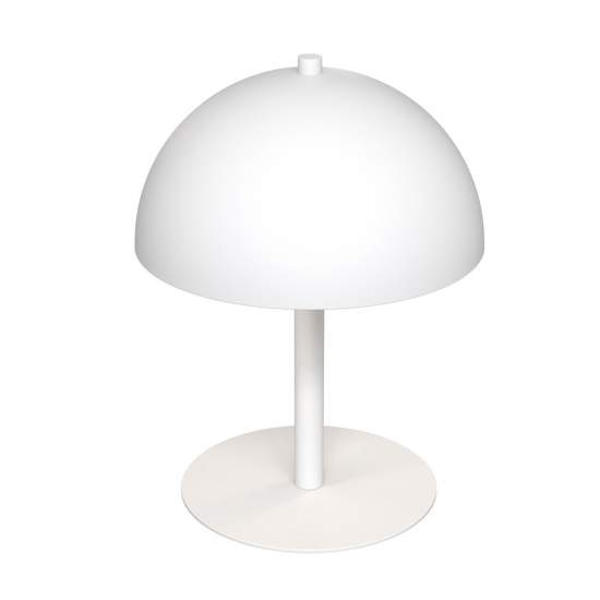 Lampada Da Tavolo Moderna Demetra Acciaio Bianco 2 Luci G9 Ip20 LA0004-EB-LT2-BI