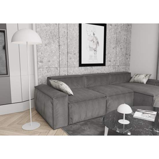 Lampada Da Tavolo Moderna Demetra Acciaio Bianco 2 Luci G9 Ip20 LA0004-EB-LT2-BI
