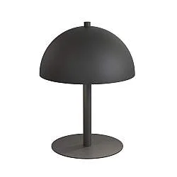 Lampada Da Tavolo Moderna Demetra Acciaio Nero 2 Luci G9 Ip20