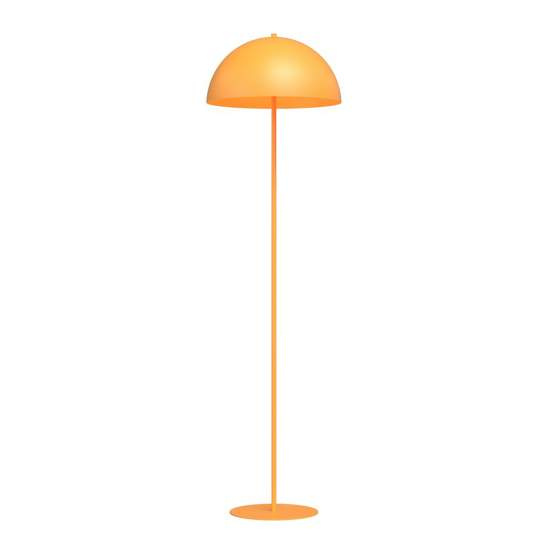 Piantana Moderno Demetra Acciaio Arancione 1 Luce E27 Ip20 LA0004-EB-PT1-AR
