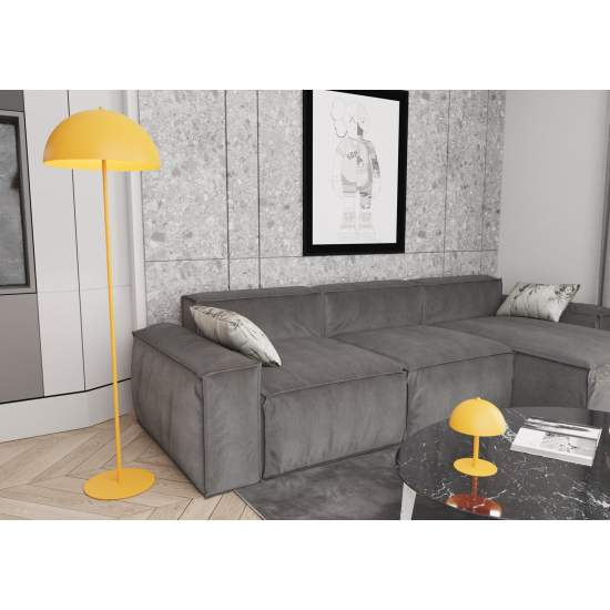 Piantana Moderno Demetra Acciaio Arancione 1 Luce E27 Ip20 LA0004-EB-PT1-AR