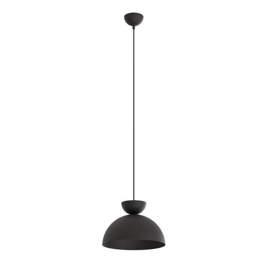 Lampadario Minimal Efesto Acciaio Nero 1 Luce Gx53 Ip20 LA0009-EB-1-NR