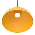 Lampadario Minimal Efesto Acciaio Nero Arancione 1 Luce Gx53 LA0009-EB-1-NR-AR2