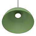 Lampadario Minimal Efesto Acciaio Nero Verde 1 Luce Gx53 LA0009-EB-1-NR-VE2