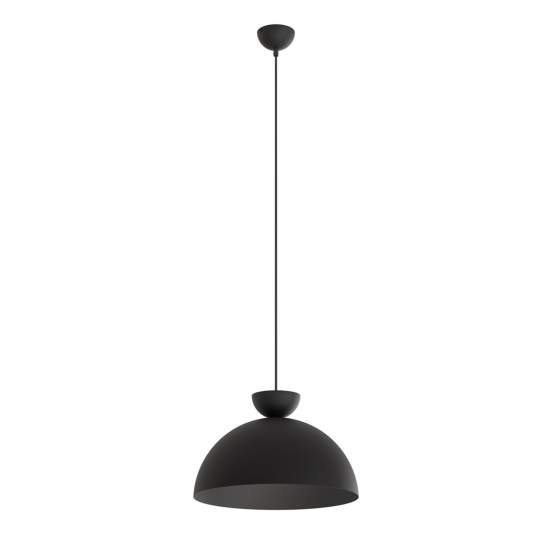 Lampadario Minimal Efesto Acciaio Nero 1 Luce Gx53 LA0009-EB-1-NR2