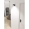 Applique Minimal Hermes Acciaio Nero 1 Luce Gx53 Ip20 LA0011-EB-AP1-NR