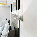 Applique Moderna Baldr 1 Luce Bianca LA0037-EB-AP1-BI