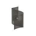 Applique Moderna Baldr 1 Luce Nera LA0037-EB-AP1-NR