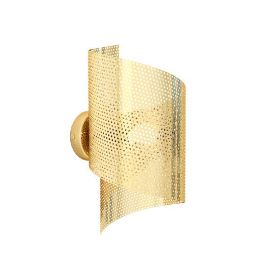 Applique Moderna Baldr 1 Luce Oro LA0037-EB-AP1-OR