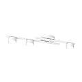 Plafoniera 3 Luci Freyr In Acciaio Bianco Diffusori Cilindrici LA0044-EB-PL3-BI