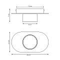 Plafoniera 1 Luce Freya In Acciaio Nero E Legno Naturale Diffusore A Cilindro LA0045-EB-PL1-NR2