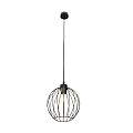 Sospensione Minimal Industrial Hathor 1 Luce Nera LA0056-EB-1-NR