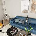 Sospensione Minimal Industrial Hathor 1 Luce Nera LA0056-EB-1-NR