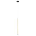 Sospensione Contemporanea In Acciaio 1 Luce Shu Nero E Oro LA0059-EB-1-NR-OR