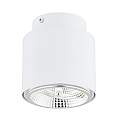 Plafoniera Moderna 1 Luce Faretto Ptah In Acciaio Bianco LA0061-EB-PL1-BI