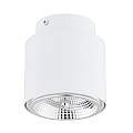 Plafoniera Moderna 1 Luce Faretto Ptah In Acciaio Bianco LA0061-EB-PL1-BI