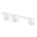 Plafoniera Moderna 3 Luci Faretti Ptah In Acciaio Bianco LA0061-EB-PL3-BI