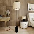 Piantana Minimal Enlil Acciaio Nero 1 Luce E27 Ip20 LA0068-EB-PT1-NR