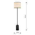 Piantana Minimal Enlil Acciaio Nero 1 Luce E27 Ip20 LA0068-EB-PT1-NR