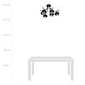 Plafoniera Moderna Coeo Acciaio Nero 6 Luci E14 Ip20 LA0104-EB-PL6-NR
