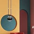 Sospensioni Moderna Crio Acciaio Nero 1 Luce E14 Ip20 LA0105-EB-1-NR