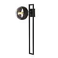 Plafoniera Moderna Andromeda Acciaio Nero 1 Luce E14 Ip20 LA0114-EB-PL1-NR-TR3