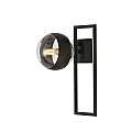 Plafoniera Moderna Andromeda Acciaio Nero 1 Luce E14 LA0114-EB-PL1-NR-TR4
