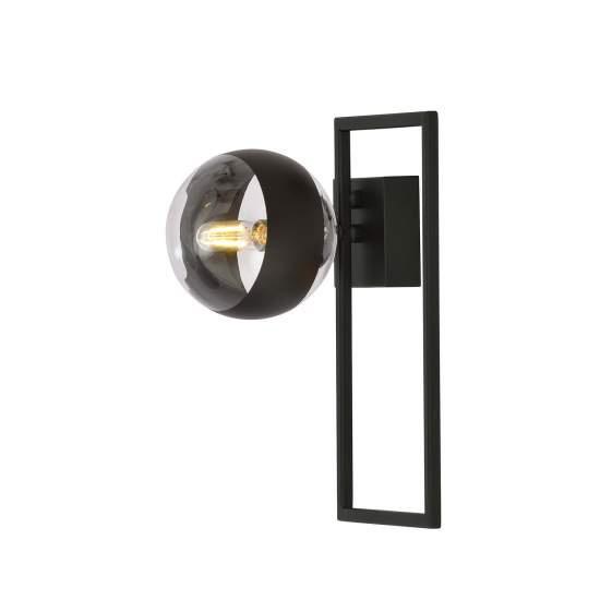 Plafoniera Moderna Andromeda Acciaio Nero 1 Luce E14 LA0114-EB-PL1-NR-TR4
