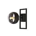 Plafoniera Moderna Andromeda Acciaio Nero Luce E14 Ip20 LA0114-EB-PL1-NR-TR5