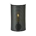 Applique Minimal 1 Luce Drago In Acciaio Nero E Oro LA0118-EB-AP1-NR-OR