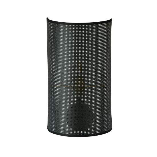Applique Minimal 1 Luce Drago In Acciaio Nero E Oro LA0118-EB-AP1-NR-OR