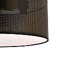 Plafoniera Minimal 3 Luci Drago In Acciaio Nero E Oro LA0118-EB-PL3-NR-OR