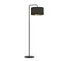 Piantana Contemporaneo Ganesha Acciaio Nero 1 Luce E27 Ip20 LA0129-EB-PT1-NR