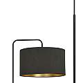 Piantana Contemporaneo Ganesha Acciaio Nero 1 Luce E27 Ip20 LA0129-EB-PT1-NR